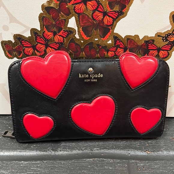 kate spade Handbags - Kate Spade Be Mine Heart Wallet